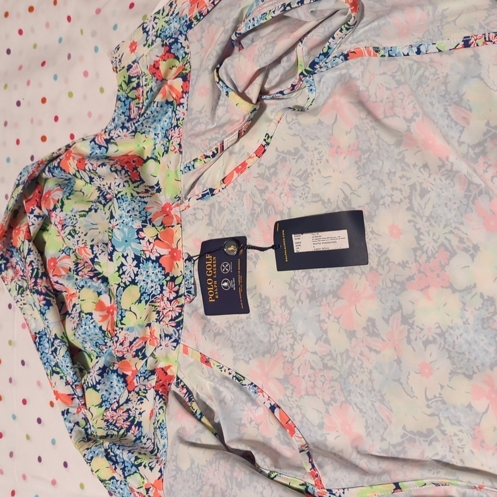 New water repellent windbreaker Polo Golf Ralf Lauren With nice colors. - Picture 3 of 10